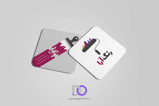 طرح لایه باز کارت ویزیت نقاشی ساختمان طرح لایه باز کارت ویزیت نقاشی ساختمان